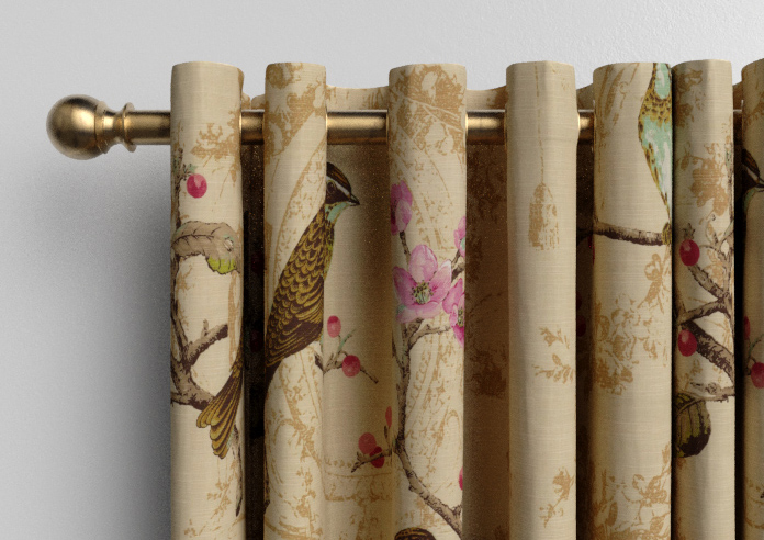 Wonderland, Cream - Made to Measure Curtains - Image 12